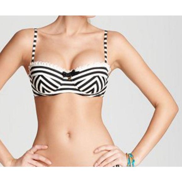 NEW Juicy Couture Boudoir Bikini Set M NWT - Picture 2 of 10